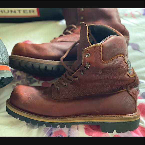 Chippewa men’s logger boots Size 10 - Picture 13 of 13